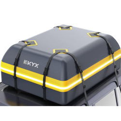 KYX® 15Cu.ft. Dark Grey Rooftop Cargo Carrier Bag