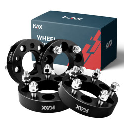 KAX® 5x114.5mm to 5x100mm Wheel Adapters 1" 73.1mm M12x1.5 4Pcs