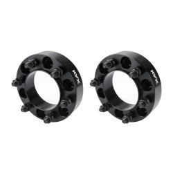 KYX® 6x5.5" Wheel Spacers Hub Centric 1.5" 106mm M12x1.5 2Pcs