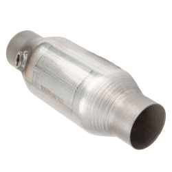 KAX® 2.5" Inlet/Outlet Universal Catalytic Converter with O2 Port 410250 1Pc (EPA Compliant)