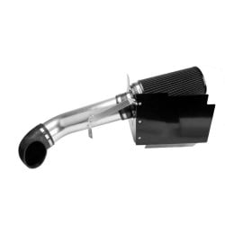 ZonCar® 1999-2006 Chevrolet Silverado High Flow Performance Black Cold Air Intake Kit with Heat Shield