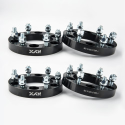 KYX® 6x5.5" Wheel Spacers 1" 108mm M12x1.5 4Pcs