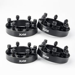 KYX® 6x5.5" Wheel Spacers Hub Centric 1.25" 106mm M12x1.5 4Pcs