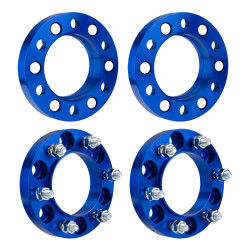 KAX® 6x5.5" Wheel Spacers Hub Centric 1" 106mm M12x1.5 4Pcs