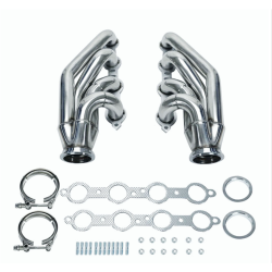 1998-2013 Chevy LS1 LS2 LS3 LS6 Cadillac CTS Pontiac Firebird GTO V8 Exhaust Shorty Header | SUNCENTAUTO®