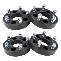 KAX® 5x4.5" to 5x5" Wheel Adapters 1.25" 71.5mm 1/2"x20 4Pcs