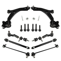 KAX® 2004-2009 Mazda 3/2006-2014 Mazda 5 Front Lower Control Arms Kit 10Pcs