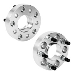 KAX® 1.25" 5x4.5" to 5x4.75" 70.3mm 1/2"x20 Wheel Adapters 2Pcs