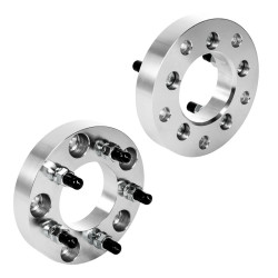 KAX® 1.25" 5x5.5" to 5x4.75" 87.2mm 1/2"x20 Wheel Adapters 2Pcs