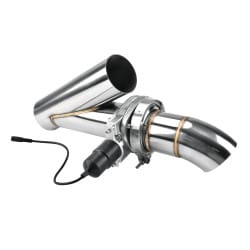 3 Inch Electric Exhaust Cutout Kit with Remote Control for Single Exhaust | KAX®