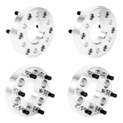 KAX® 1.25" 6x5" to 6x5.5" 73.1mm M12x1.5 Wheel Adapters 4Pcs