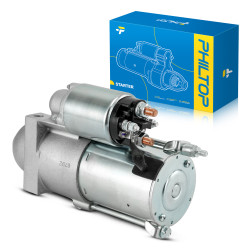 6449N Remanufactured High-Torque Truck Starter For 2002 Chevrolet Silverado 2500 HD 8.1L V8 Auto&Manual Trans 11-Tooth ®PHILTOP