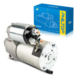17841N Remanufactured Car Starter For 2003-2008 Toyota Corolla 1.8L L4 Auto&Manual Trans, 10-Tooth ®PHILTOP