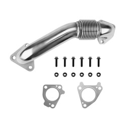 Exhaust Up-Pipe For 2001-2016 6.6L Chevrolet GMC Duramax LB7 LLY LBZ LMM LML Driver Side