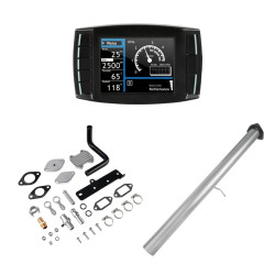 2010-2012 6.7L Cummins Delete Kit 4" DPF/DEF/EGR Delete All-in-One for Dodge/Ram 2500 3500