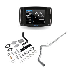 2019-2021 6.7L Cummins Delete Kit 4" Dp-Back Exhaust/Diesel Tuner V2/EGR All-in-One for Ram 2500 3500