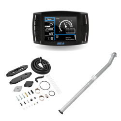 2011-2014 6.7L Powerstroke Delete Kit EGR(Black) /DEF/ 4 Inch Straight Pipe All-in-One