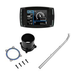 2010-2012 6.7L Cummins Delete Kit 4 Inch Straight Pipe/DEF/EGR Throttle Valve Delete for Ram 2500 3500