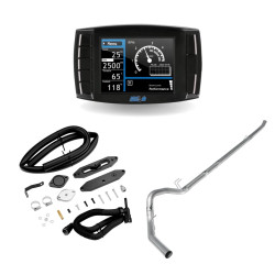 2015-2016 Ford 6.7L Powerstroke Delete Kit 4 Inch Downpipe-Back Pipe/DEF/EGR Delete for Ford