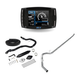 2015-2016 Ford 6.7L Powerstroke Delete Kit 4 Inch Downpipe-Back Pipe/DEF/EGR Delete for Ford