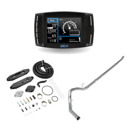 2017-2019 Ford 6.7L Powerstroke Delete Kit 4 Inch Downpipe-Back Pipe/DEF/EGR Delete for Ford