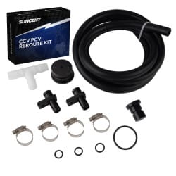 6.6L Duramax CCV PCV ReRoute Delete Kit for 2004-2010 Chevy/GMC LLY LBZ LMM | Suncent®