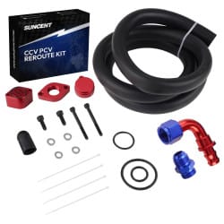 6.7L Powerstroke CCV Reroute/Delete for 2011-2023 F250 F350 F450 F550 F650 F750 | Suncent®
