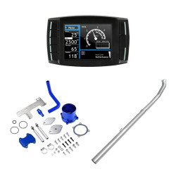 2010-2012 6.7L Cummins Delete Kit 4" Straight Pipe DPF/DEF/EGR Delete All-in-One for Dodge/Ram 2500 3500