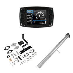 2010-2012 6.7L Cummins Delete Kit 4" Race Pipe DPF/DEF/EGR Delete All-in-One for Dodge/Ram 2500 3500