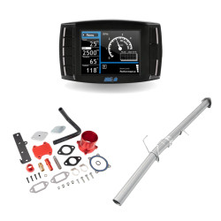 2013-2018 6.7L Cummins Delete Kit 4 Inch Straight Pipe/EGR/DEF Delete All-in-One for Dodge/Ram 2500 3500