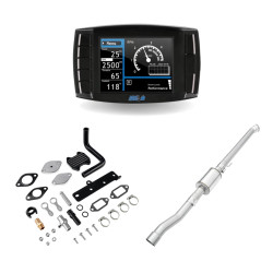 2019-2021 6.7L Cummins Delete Kit 4" Straight Pipe /Diesel Tuner V2/EGR All-in-One for Ram 2500 3500