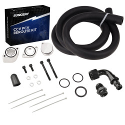 Enhanced 6.7L Powerstroke CCV Delete/PCV Reroute For 11-23 Ford F250 F350 F450 F550