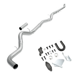 2007.5-2010 6.6L Duramax LMM 5" Downpipe-back Exhaust DPF Delete and EGR Delete Kit for Chevy Silverado/GMC Sierra 2500/3500HD