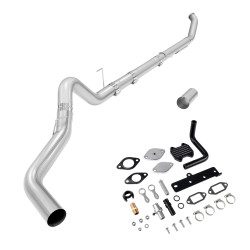 2013-2018 6.7L Cummins 5" Turbo-Back Exhaust DPF Delete and Black EGR Delete Kit for Ram 2500 3500