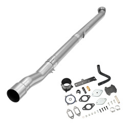 2019-2024 6.7L Cummins 4" Race Pipe DPF Delete and Black EGR Delete Kit for Ram 2500 3500