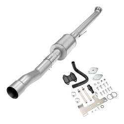 2022-2024 6.7L Cummins 4" Race Pipe DPF Delete W/Muffler and EGR Delete Kit for Dodge/Ram 2500 3500