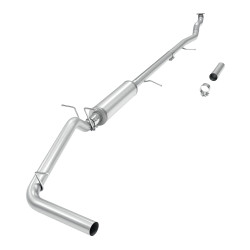 3" Turbo-Back 2016-2022 LWN 2.8L Baby Duramax DPF Delete Race Pipe w/Muffler