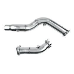 2.5" Catless Downpipe For F/G 80 82 83 2015-2024 BMW M2 M3 M4