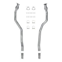 2.5" Catless Downpipe For 2009-2018 B8/B8.5 C7 Audi Q5 SQ5 A6 A7 3.0T V6 Supercharged