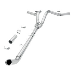 6.7L Cummins 5 Inch Downpipe-Back Dual DPF Delete Race Pipe for 2013-2018 Dodge Ram 2500/3500