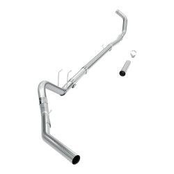2023-2026 6.7L Powerstroke 4'' Turbo-Back DPF Delete Pipe for Ford F250/F350 Super Duty