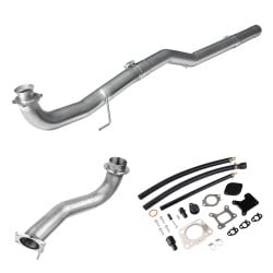 2017-2023 GM Duramax L5P Silverado Sierra 2500 3500HD EGR/Downpipe/DPF Delete Race pipe