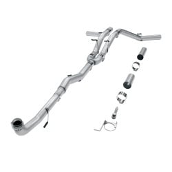 2017-2019 6.6L Duramax L5P 5 Inch Downpipe-Back Dual for Chevy Silverado/GMC Sierra 2500/3500HD