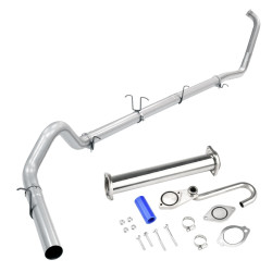 2003-2007 6.0L 4" Powerstroke Downpipe-Back With EGR Delete Kit For F-250 F-250 Super Duty
