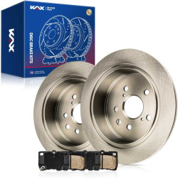 2006-2013 Lexus IS250 Rear Ceramic Brake Pad & Rotor Kit