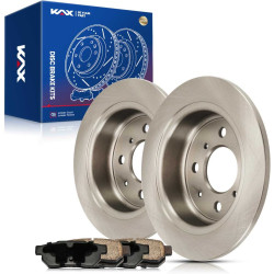 2011-2019 Explorer/2009-2019 Flex Rear Ceramic Brake Pad & Rotor Kit