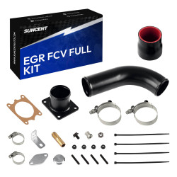 2005-2006 2.8L CRD EGR FCV Full Delete Kit (Stage 1+2) for Jeep Liberty Turbo Diesel Block Off Plate-Suncent