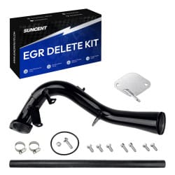 2006-2007 6.6L Duramax LBZ EGR Delete Kit with Intake Elbow for Sierra/Silverado 2500 3500 HD | Suncent®