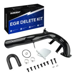 2007.5-2010 6.6L Duramax LMM EGR Delete Kit with High Flow Intake Elbow for Sierra/Silverado 2500 3500 HD | Suncent®