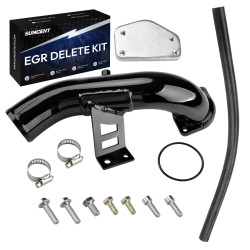 2004-2005 6.6L Duramax LLY EGR Delete Kit With Intake Elbow for Sierra/Silverado 2500 3500 HD | Suncent®